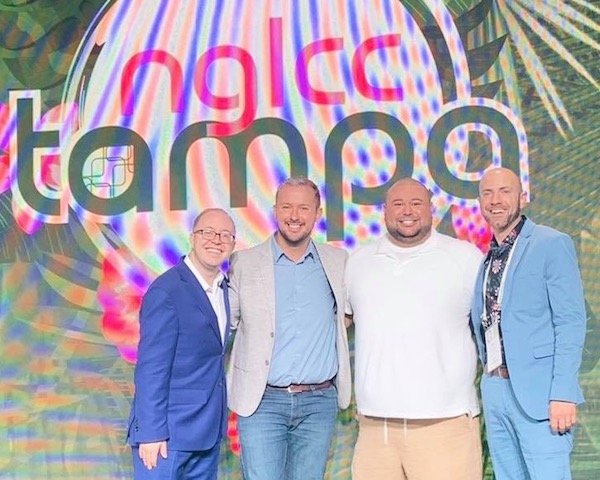 Representatives of Keystone Business Alliance receive Chamber Excellence Award at the 2019 NGLCC International Business and Leadership Conference in Tampa, Florida.